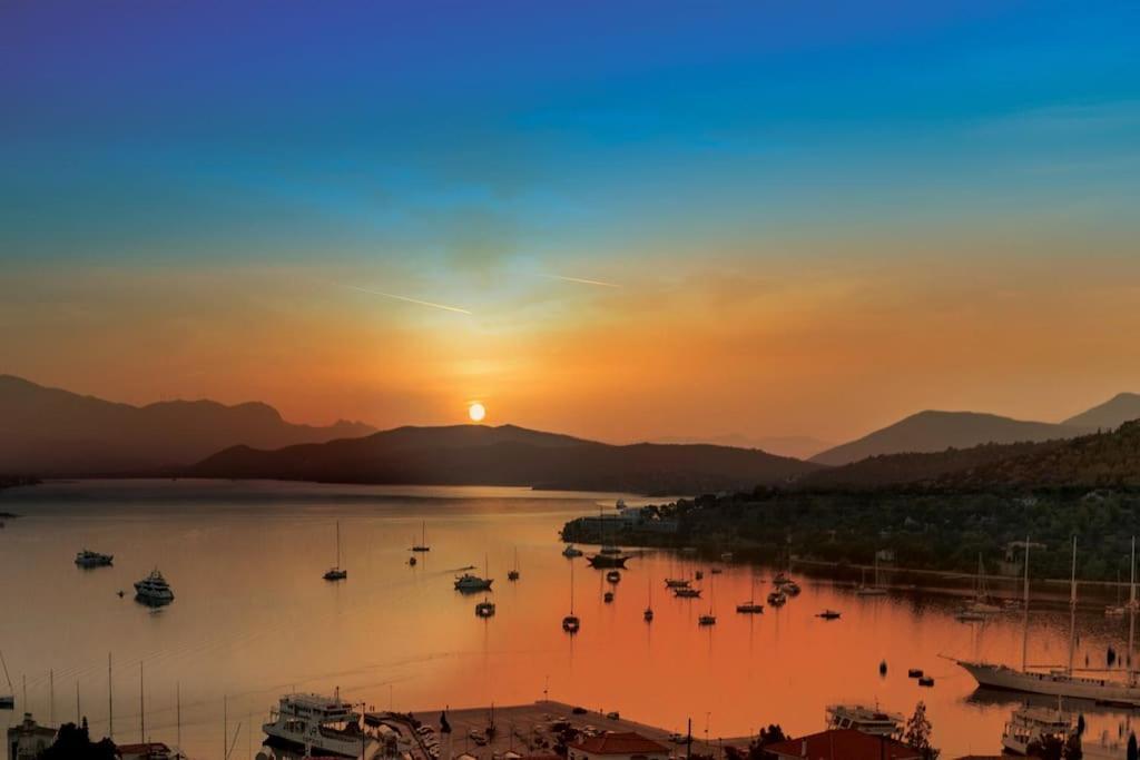 Villa Euphoria, Poros - Greece Poros Town Eksteriør bilde